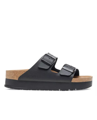 Klapki damskie Birkenstock ARIZONA FLEX PLATFORM BFNARROW 1027395 Czarne - Sklep online Mastersport