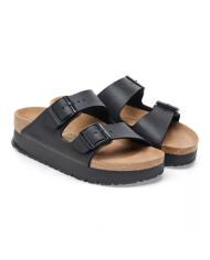 Klapki damskie Birkenstock ARIZONA FLEX PLATFORM BFNARROW 1027395 Czarne - Sklep online Mastersport