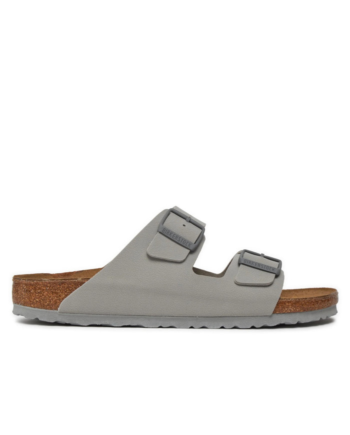 Klapki damskie Birkenstock ARIZONA BF NARROW 1027696 Szare - Sklep online Mastersport