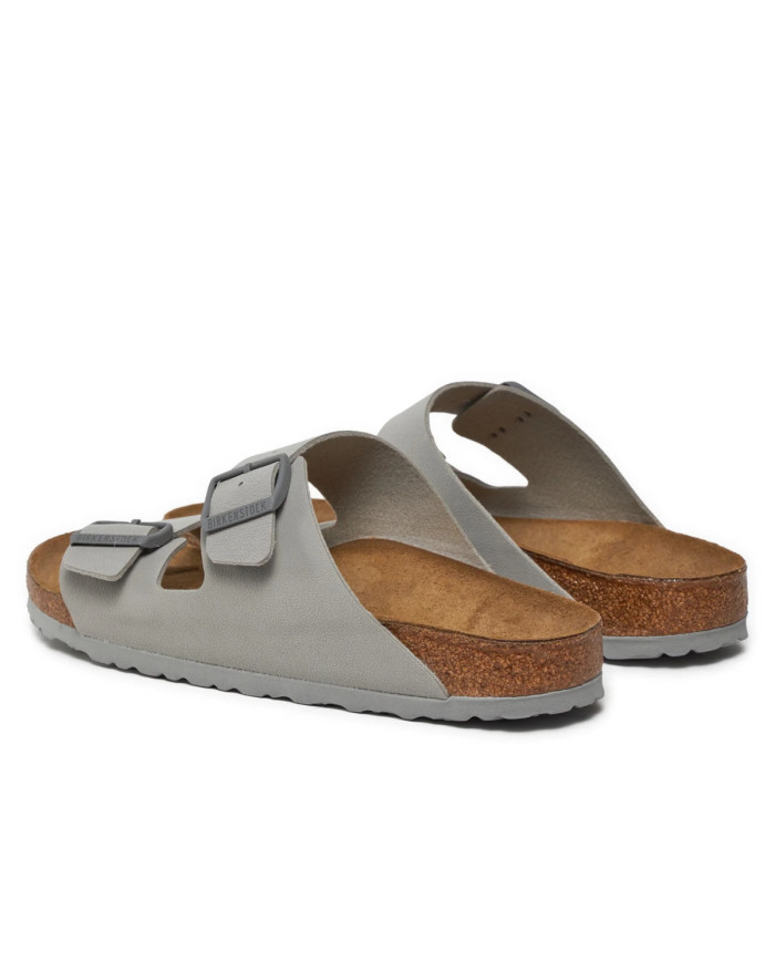 Klapki damskie Birkenstock ARIZONA BF NARROW 1027696 Szare - Sklep online Mastersport