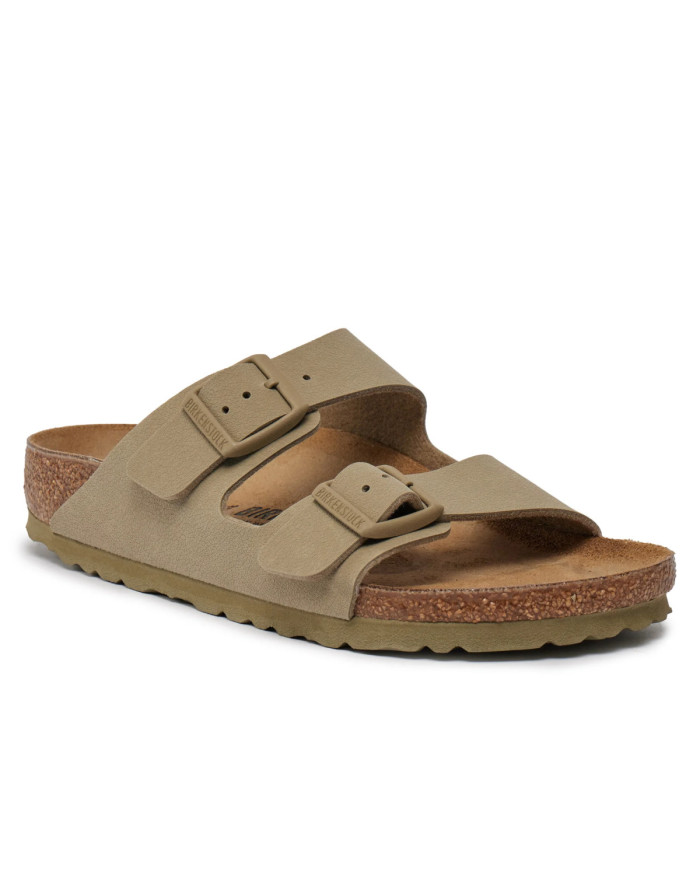 Klapki damskie Birkenstock ARIZONA BF NARROW 1027697 Zielone - Sklep online Mastersport