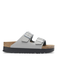 Klapki damskie Birkenstock ARIZONA FLEX PLATFORM BFNARROW 1028439 Szare - Sklep online Mastersport