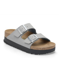 Klapki damskie Birkenstock ARIZONA FLEX PLATFORM BFNARROW 1028439 Szare - Sklep online Mastersport