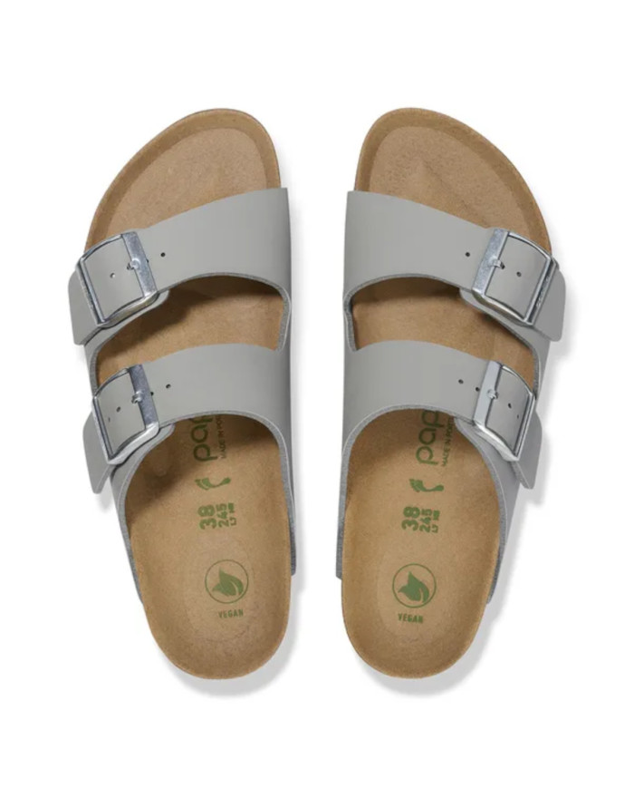 Klapki damskie Birkenstock ARIZONA FLEX PLATFORM BFNARROW 1028439 Szare - Sklep online Mastersport