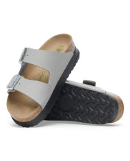 Klapki damskie Birkenstock ARIZONA FLEX PLATFORM BFNARROW 1028439 Szare - Sklep online Mastersport