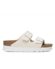 Klapki damskie Birkenstock ARIZONA FLEX PLATFORM BFNARROW 1029127 Beżowe - Sklep online Mastersport