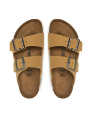 Klapki damskie Birkenstock ARIZONA BFBC NARROW 1029151 Brązowe - Sklep online Mastersport