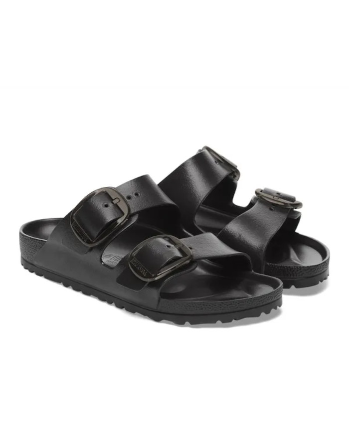 Klapki damskie Birkenstock ARIZONA BIG BUCKLE EVA NARROW 1029641 Czarne - Sklep online Mastersport