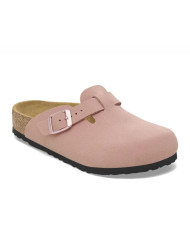 Klapki damskie Birkenstock BOSTON KIDS BFBC NARROW 1029748 Różowe - Sklep online Mastersport