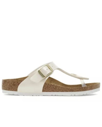 Klapki dziecięce Birkenstock GIZEH KIDS BF REGULAR 1029851 Białe - Sklep online Mastersport