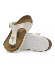 Klapki dziecięce Birkenstock GIZEH KIDS BF REGULAR 1029851 Białe - Sklep online Mastersport