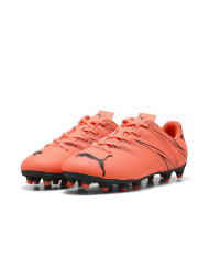 Buty dziecięce Puma ATTACANTO FG/AG JR 10748014 Pomarańczowe - Sklep online Mastersport