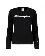 Bluza damska Champion CREWNECK SWEATSHIRT 112585KK001 Czarna - Sklep online Mastersport