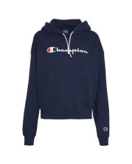 Bluza damska Champion HOODED SWEATSHIRT 112638BS538 Niebieska - Sklep online Mastersport