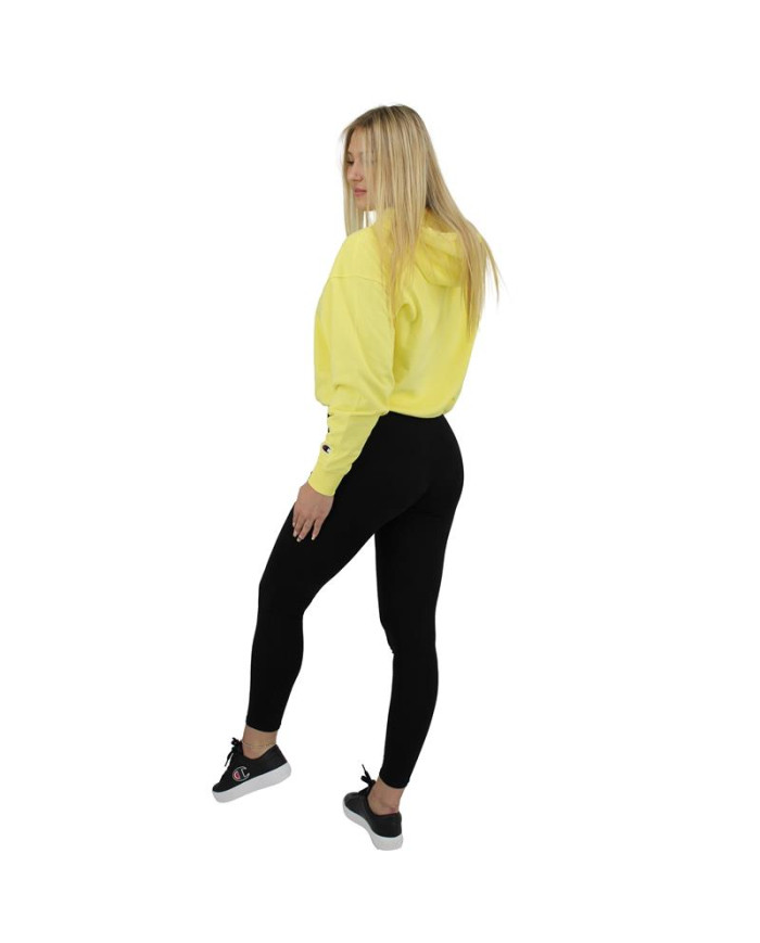 Bluza damska Champion HOODED SWEATSHIRT 112638YS004 Żółta - Sklep online Mastersport
