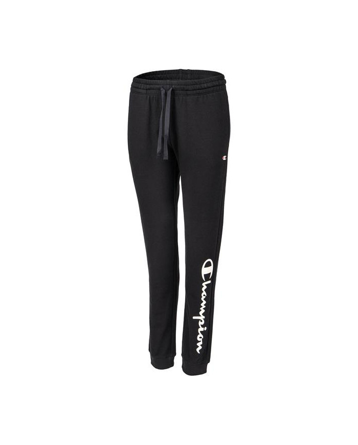 Spodnie damskie Champion RIB CUFF PANTS 113219KK001 Czarne - Sklep online Mastersport