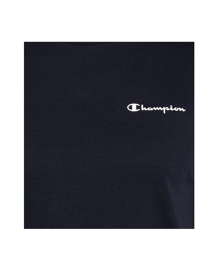 Koszulka damska Champion V-NECK T-SHIRT 113331BS501 Niebieska - Sklep online Mastersport