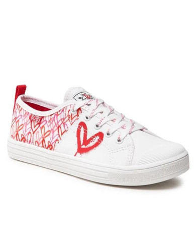 Buty damskie Skechers BOBS B COOL 113952WRPK Białe - Sklep online Mastersport