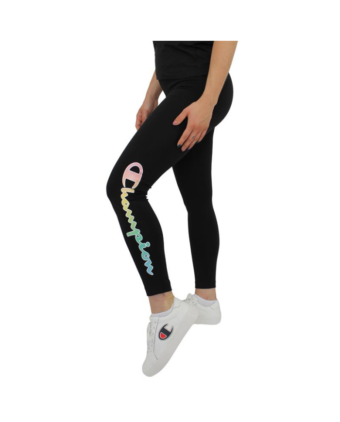 Spodnie damskie Champion LEGGINGS 114080KK002 Czarne - Sklep online Mastersport