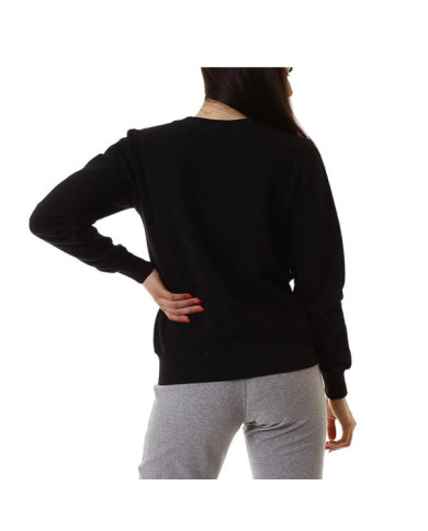 Bluza damska Champion CREWNECK SWEATSHIRT 114422KK001 Czarna - Sklep online Mastersport