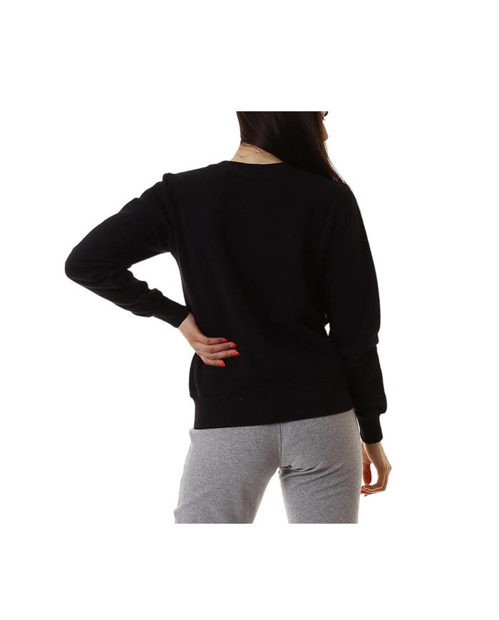 Bluza damska Champion CREWNECK SWEATSHIRT 114422KK001 Czarna - Sklep online Mastersport