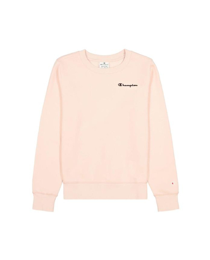 Bluza damska Champion CREWNECK SWEATSHIRT 114422PS157 Różowa - Sklep online Mastersport