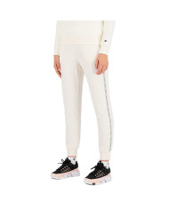 Spodnie damskie Champion RIB CUFF PANTS 114439WW005 Białe - Sklep online Mastersport