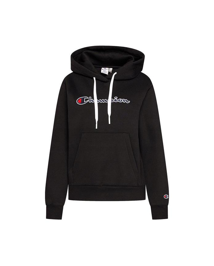 Bluza damska Champion HOODED SWEATSHIRT 114461KK001 Czarna - Sklep online Mastersport