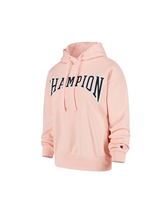Bluza damska Champion HOODED SWEATSHIRT 114766PS131 Różowa - Sklep online Mastersport