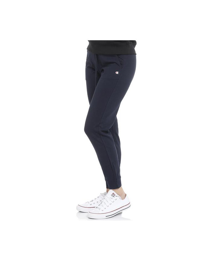 Spodnie damskie Champion CUFFED PANTS 114901BS501 Niebieskie - Sklep online Mastersport