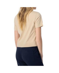 Koszulka damska Champion CREWNECK T-SHIRT 114912MS073 Beżowa - Sklep online Mastersport