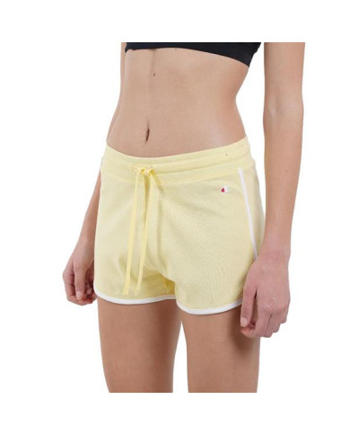 Szorty damskie Champion SHORTS 114916YS105 Żółte - Sklep online Mastersport