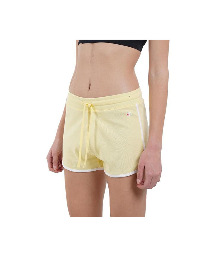 Szorty damskie Champion SHORTS 114916YS105 Żółte - Sklep online Mastersport