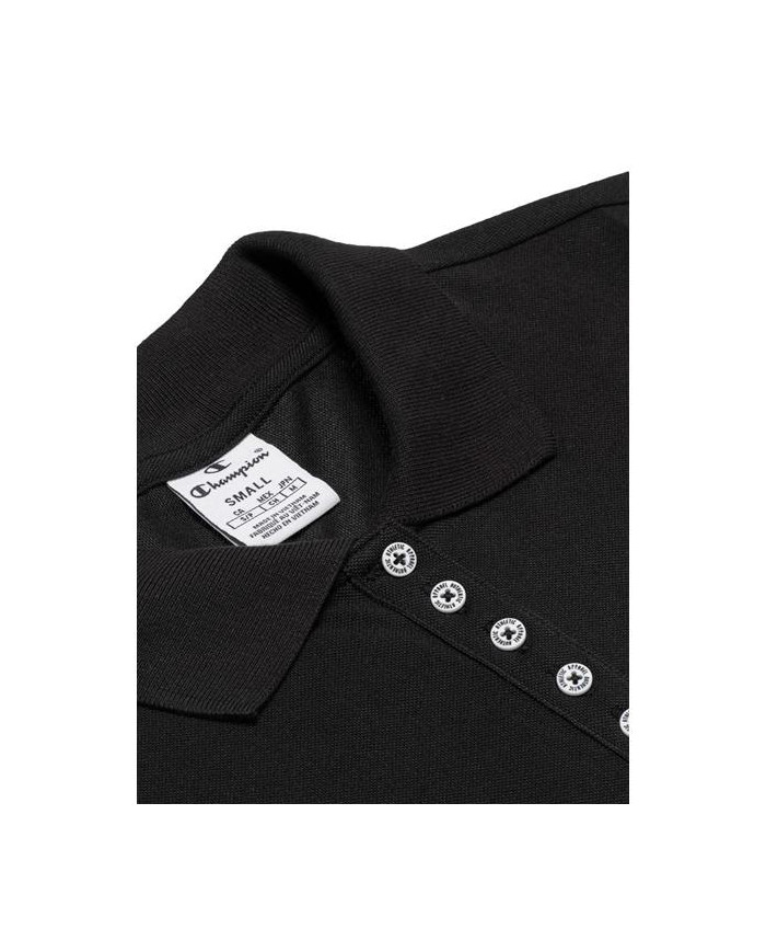 Koszulka damska Champion POLO 114918KK001 Czarna - Sklep online Mastersport