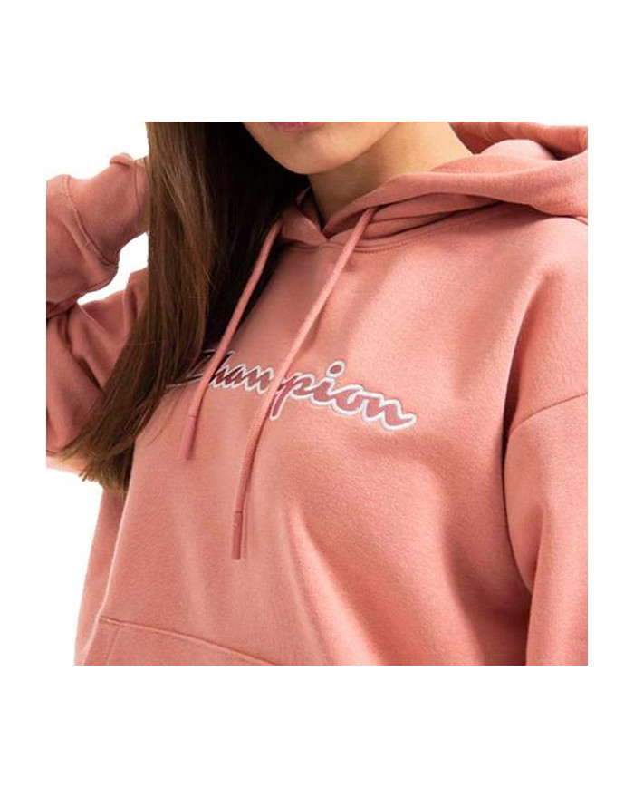 Bluza damska Champion HOODED SWEATSHIRT 114919PS092 Różowa - Sklep online Mastersport