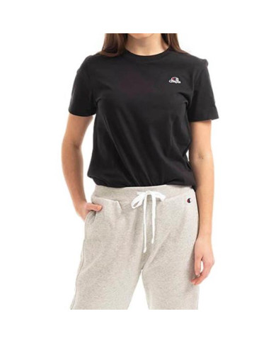 Koszulka damska Champion CREWNECK T-SHIRT 114928KK001 Czarna - Sklep online Mastersport