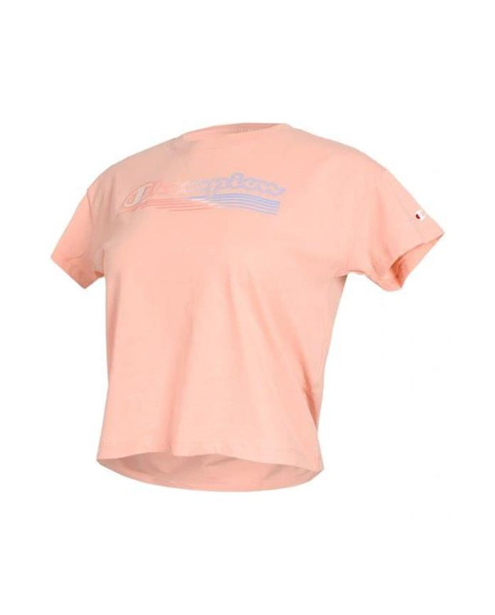 Bluza damska Champion CREWNECK CROPTOP 115148PS157 Różowa - Sklep online Mastersport