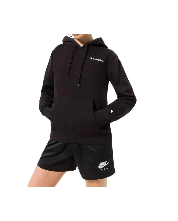 Bluza damska Champion HOODED SWEATSHIRT 115395KK001 Czarna - Sklep online Mastersport