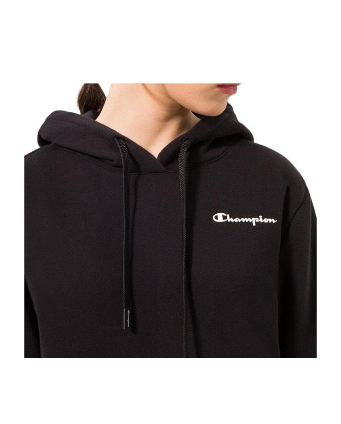Bluza damska Champion HOODED SWEATSHIRT 115395KK001 Czarna - Sklep online Mastersport