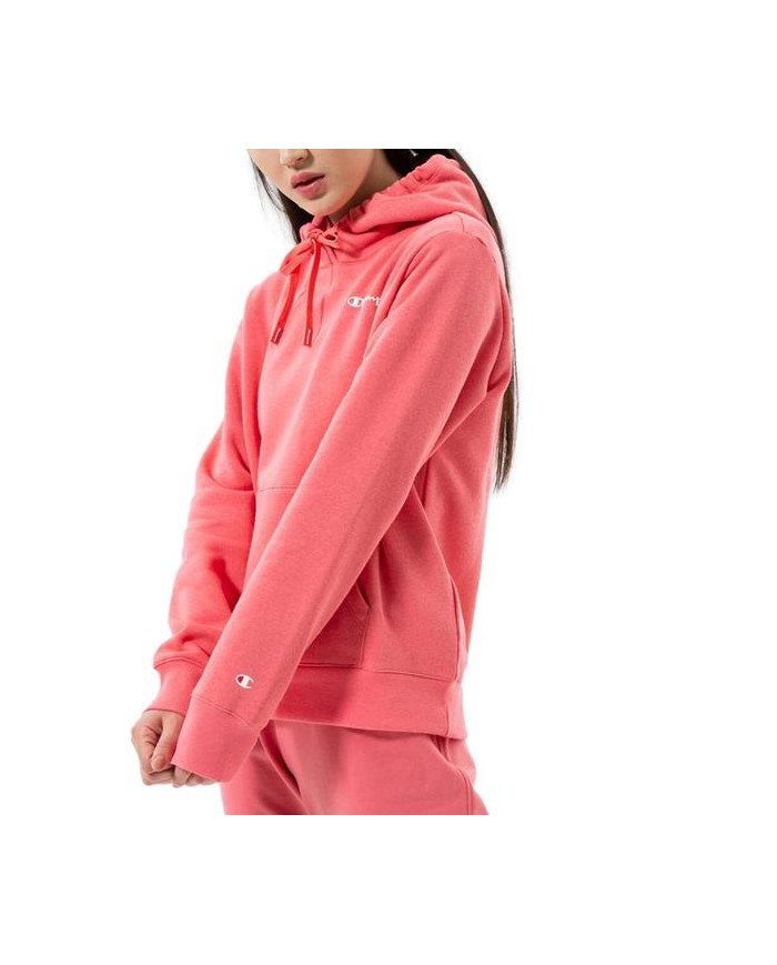 Bluza damska Champion HOODED SWEATSHIRT 115395PS171 Różowa - Sklep online Mastersport