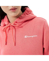 Bluza damska Champion HOODED SWEATSHIRT 115395PS171 Różowa - Sklep online Mastersport