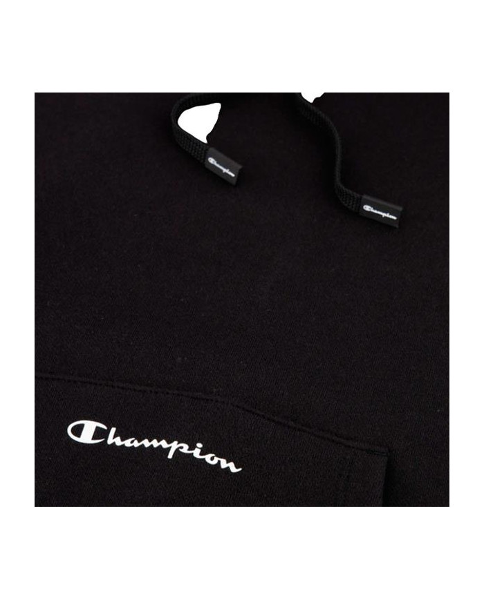 Bluza damska Champion HOODED SWEATSHIRT 115396KK001 Czarna - Sklep online Mastersport