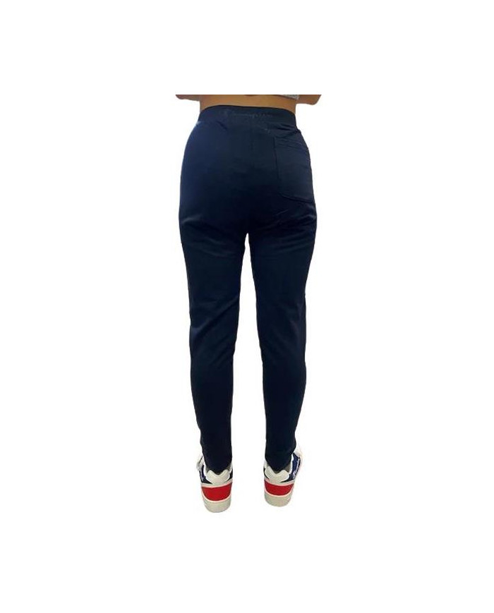Spodnie damskie Champion SLIM PANTS 115408BS501 Niebieskie - Sklep online Mastersport