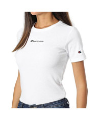 Koszulka damska Champion CREWNECK T-SHIRT 115430WW001 Biała - Sklep online Mastersport