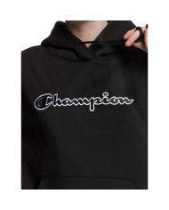Bluza damska Champion HOODED SWEATSHIRT 115477KK001 Czarna - Sklep online Mastersport