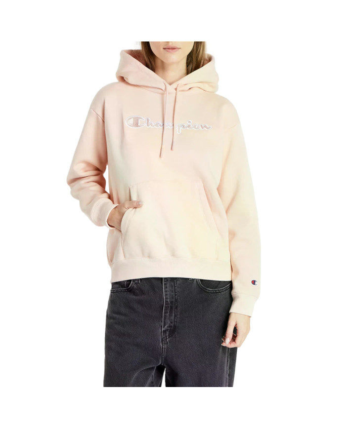 Bluza damska Champion HOODED SWEATSHIRT 115477PS103 Różowa - Sklep online Mastersport