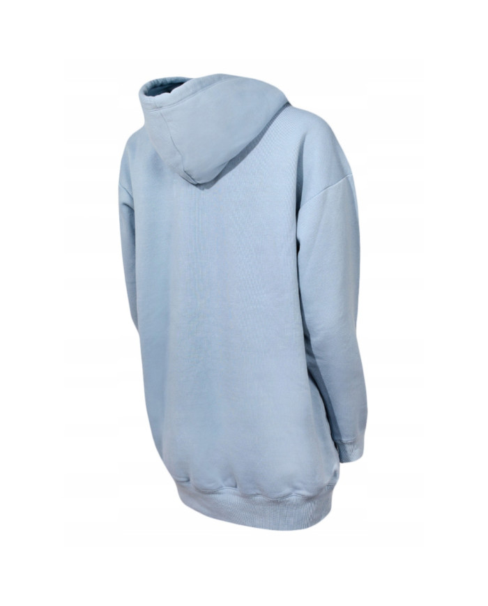 Bluza damska Champion MAXI HOODED SWEATSHIRT 115481BS096 Niebieska - Sklep online Mastersport