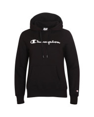 Bluza damska Champion HOODED SWEATSHIRT 115687KK001 Czarna - Sklep online Mastersport