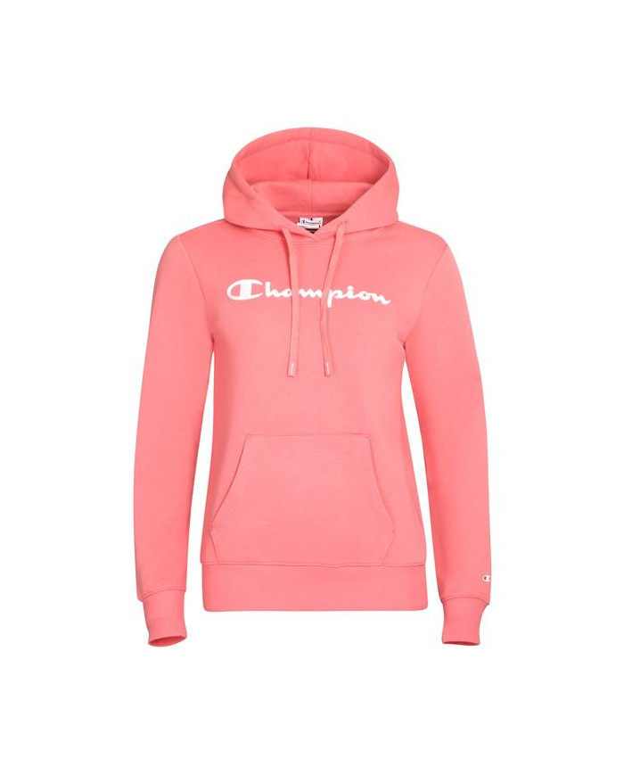 Bluza damska Champion HOODED SWEATSHIRT 115687PS171 Różowa - Sklep online Mastersport