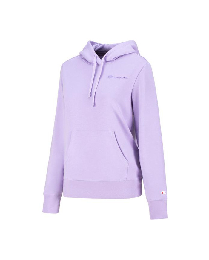 Bluza damska Champion HOODED SWEATSHIRT 116066VS022 Fioletowa - Sklep online Mastersport